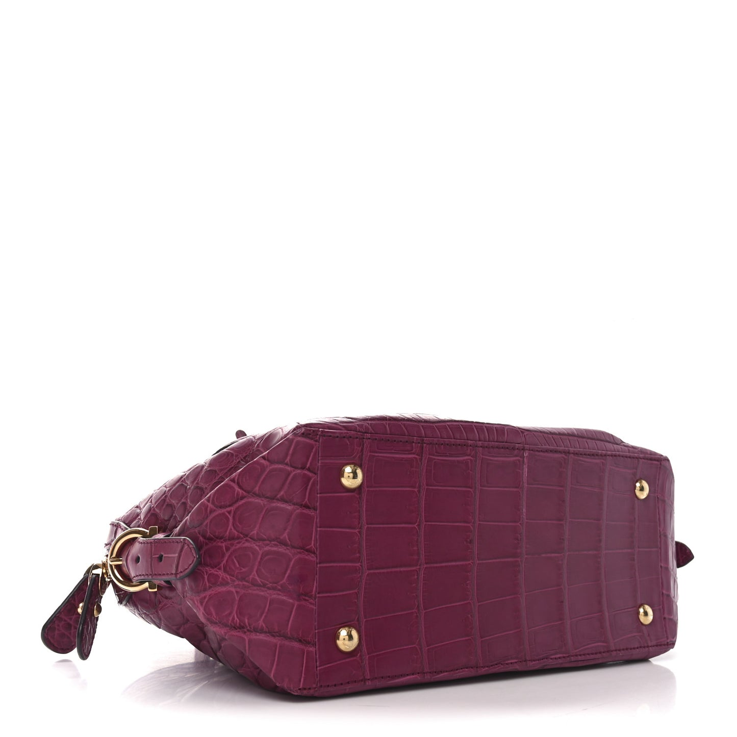 Alligator Fiamma Bag Pink