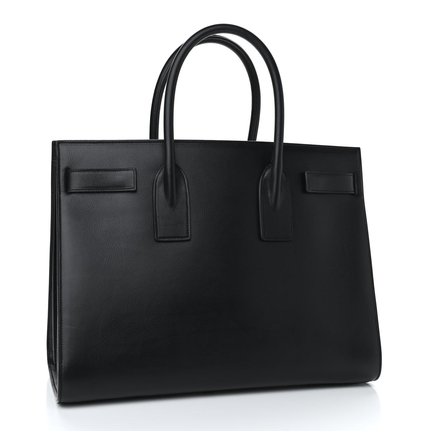Calfskin Large Sac De Jour Carryall Black