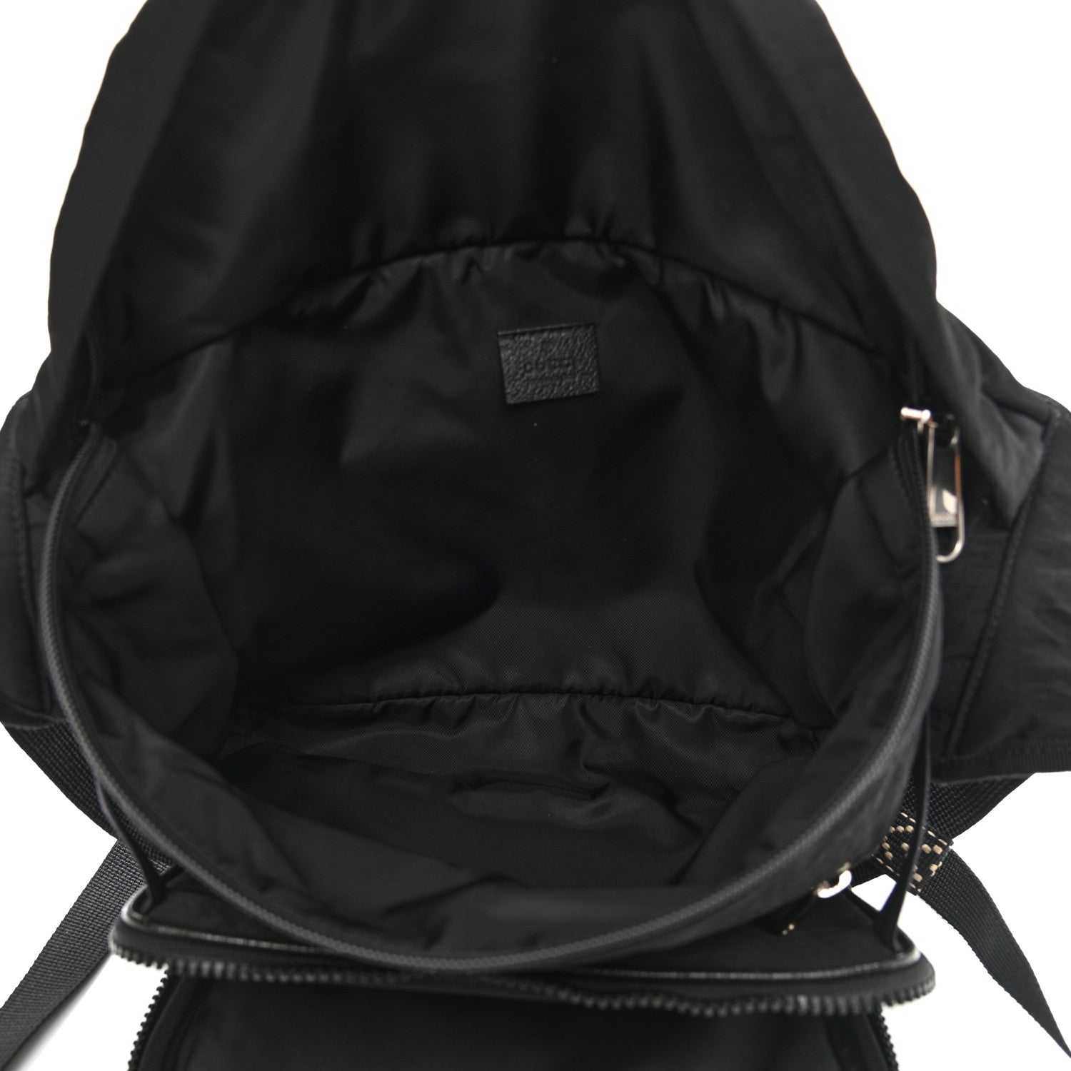 Gucci Nylon 80s Logo Patch Belt Bag Black 5 of 9