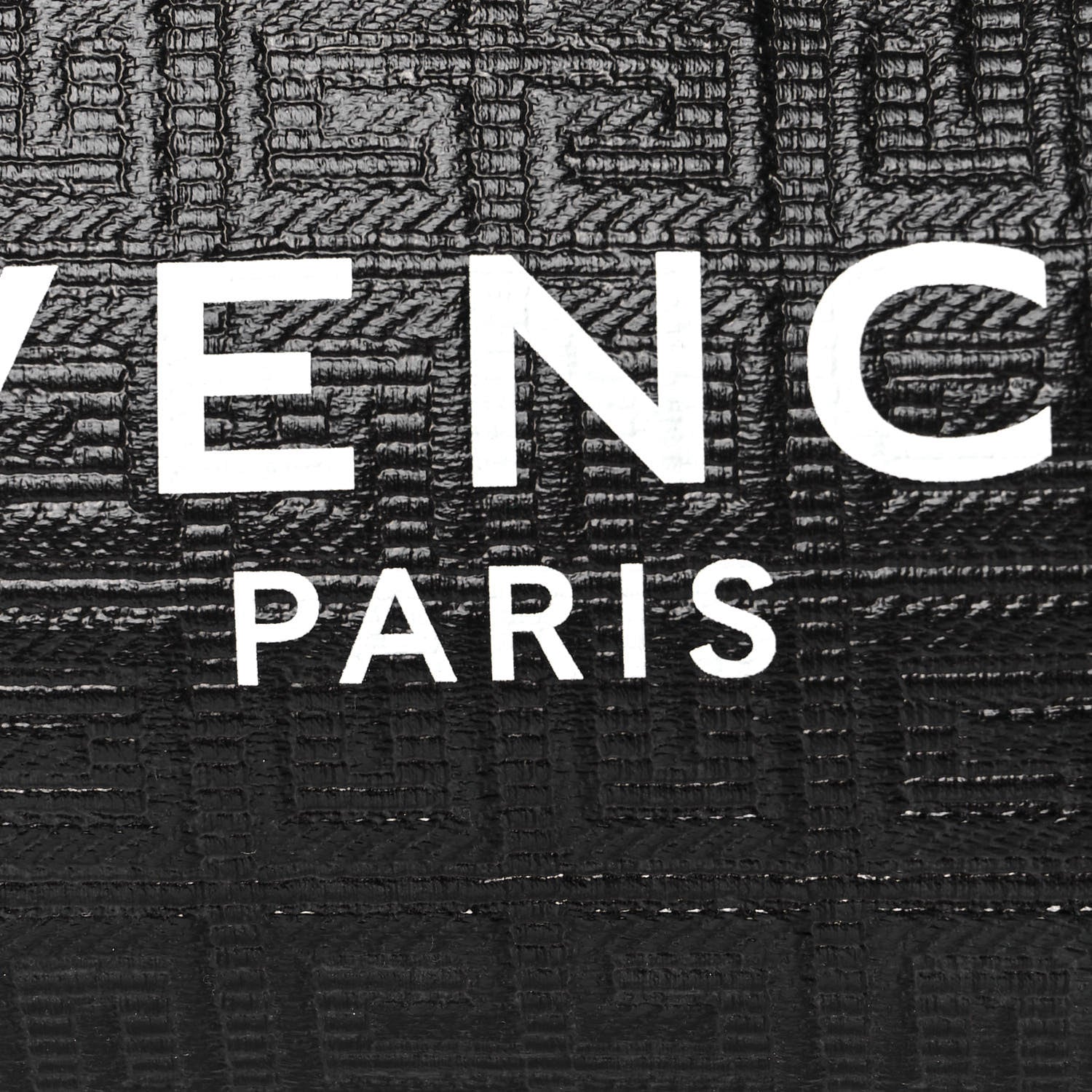 Givenchy Coated Canvas Logo 4G Embossed Small Moon Cut Out Shoulder Bag Black 10 of 10