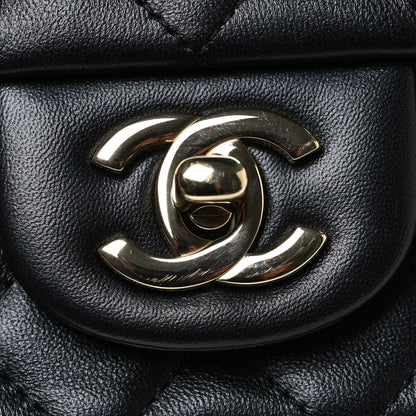 Chanel Lambskin Quilted Mini Rectangular Flap Black 11 of 11