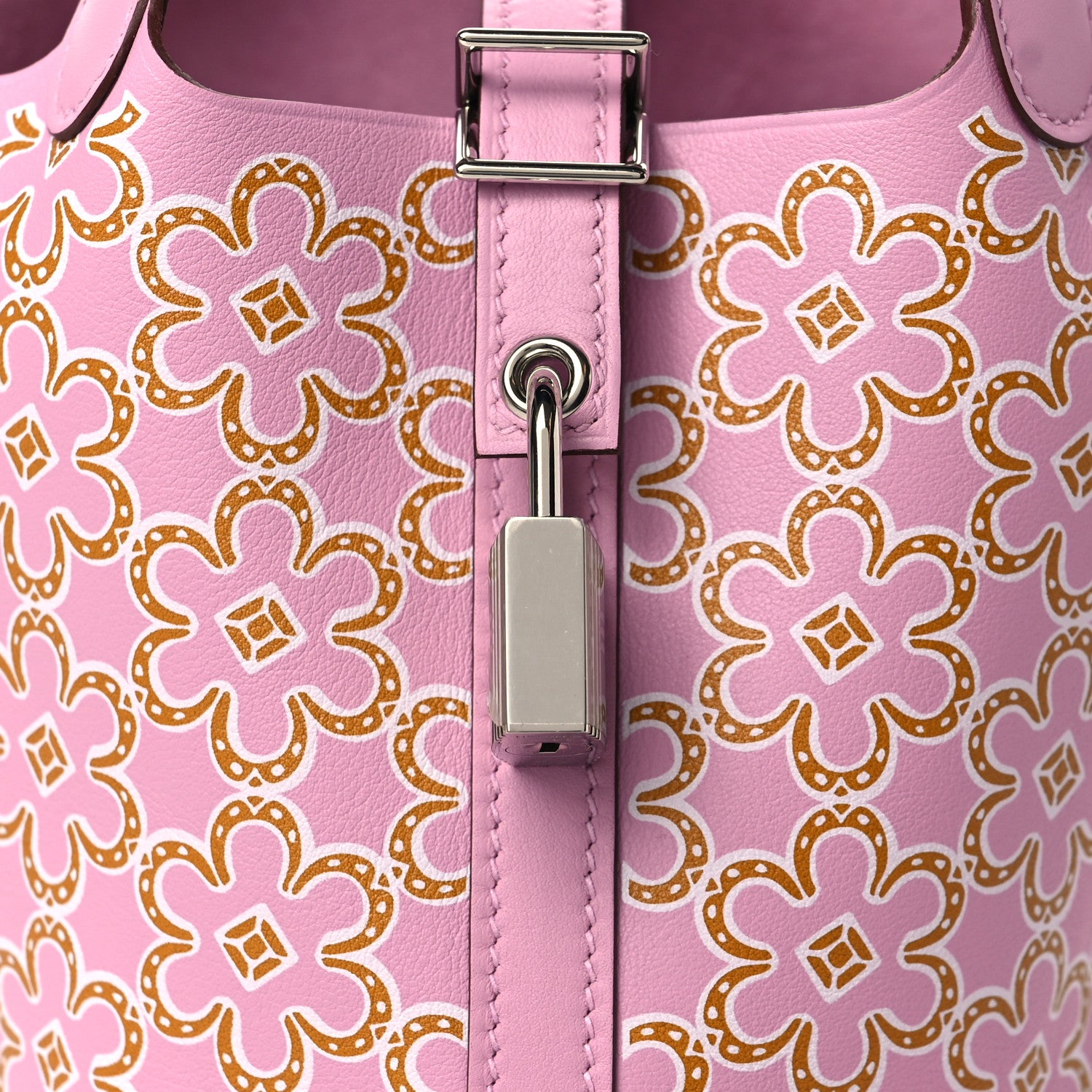 Hermes Swift Micro Lucky Daisy Picotin Lock Mauve Sylvestre 7 of 10