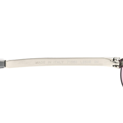 Chanel Metal Crystal CC Oval Sunglasses 71560 Silver 5 of 6