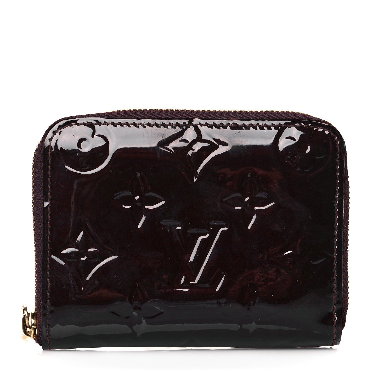 Louis Vuitton Vernis Zippy Coin Purse Wallet Amarante 1 of 9