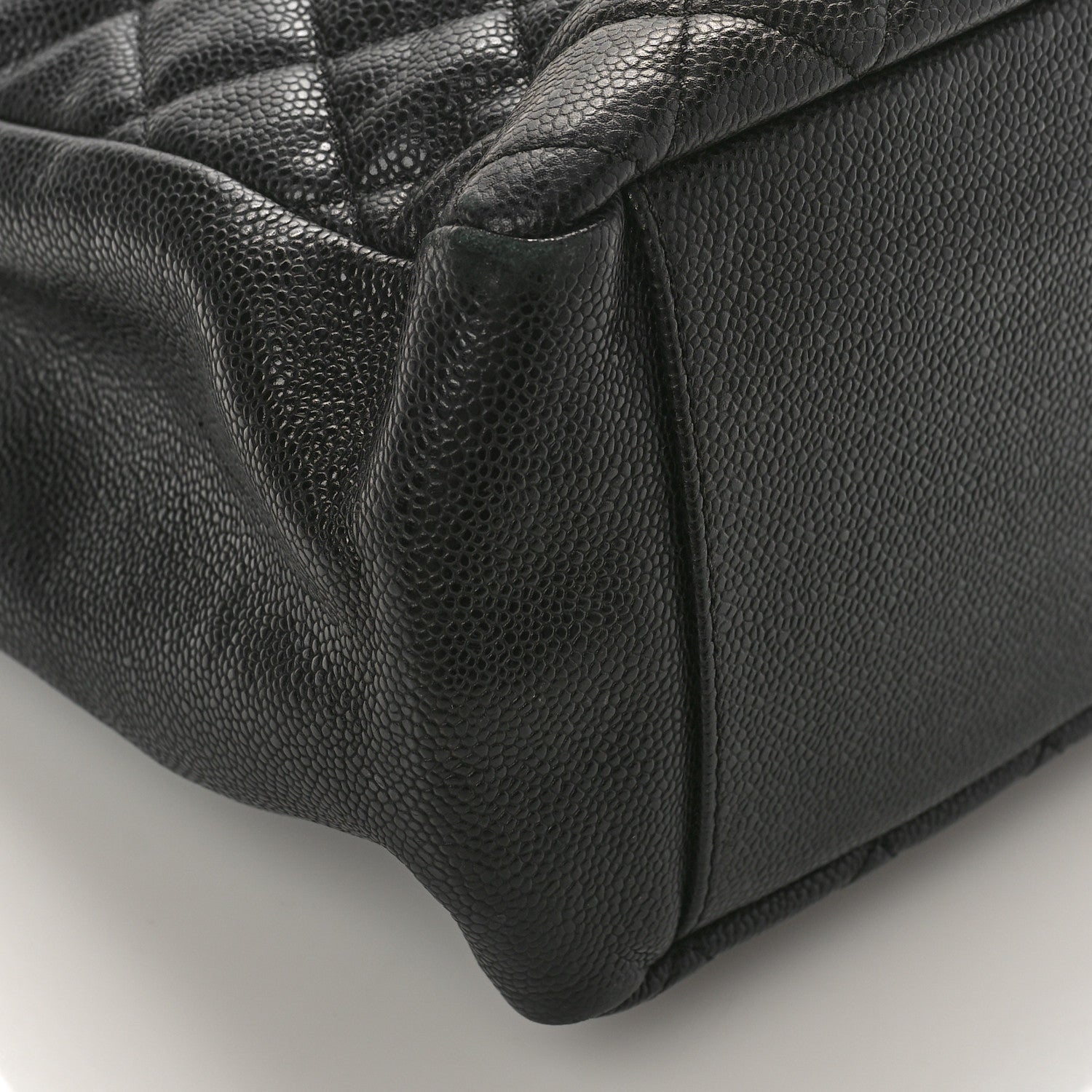 Chanel Caviar Quilted Grand Shopping Tote GST Black 9 of 11