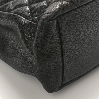 Chanel Caviar Quilted Grand Shopping Tote GST Black 9 of 11