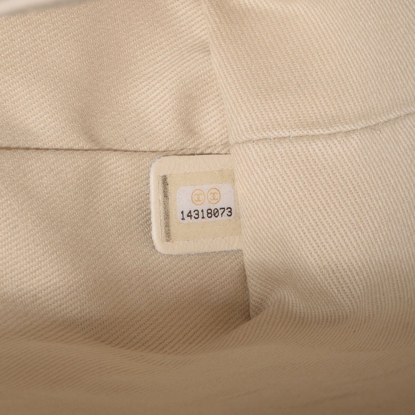 Vinyl Quilted In the Business Flap Bag Light Grey