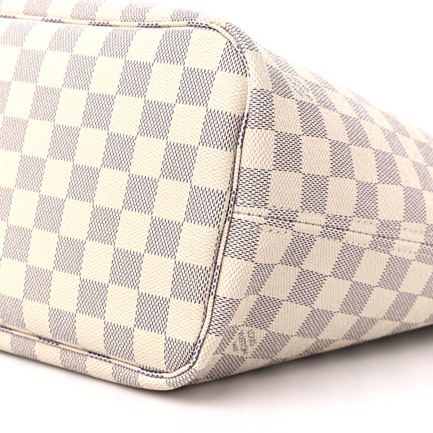 Louis Vuitton Damier Azur Neo Neverfull MM Rose Ballerine 9 of 12