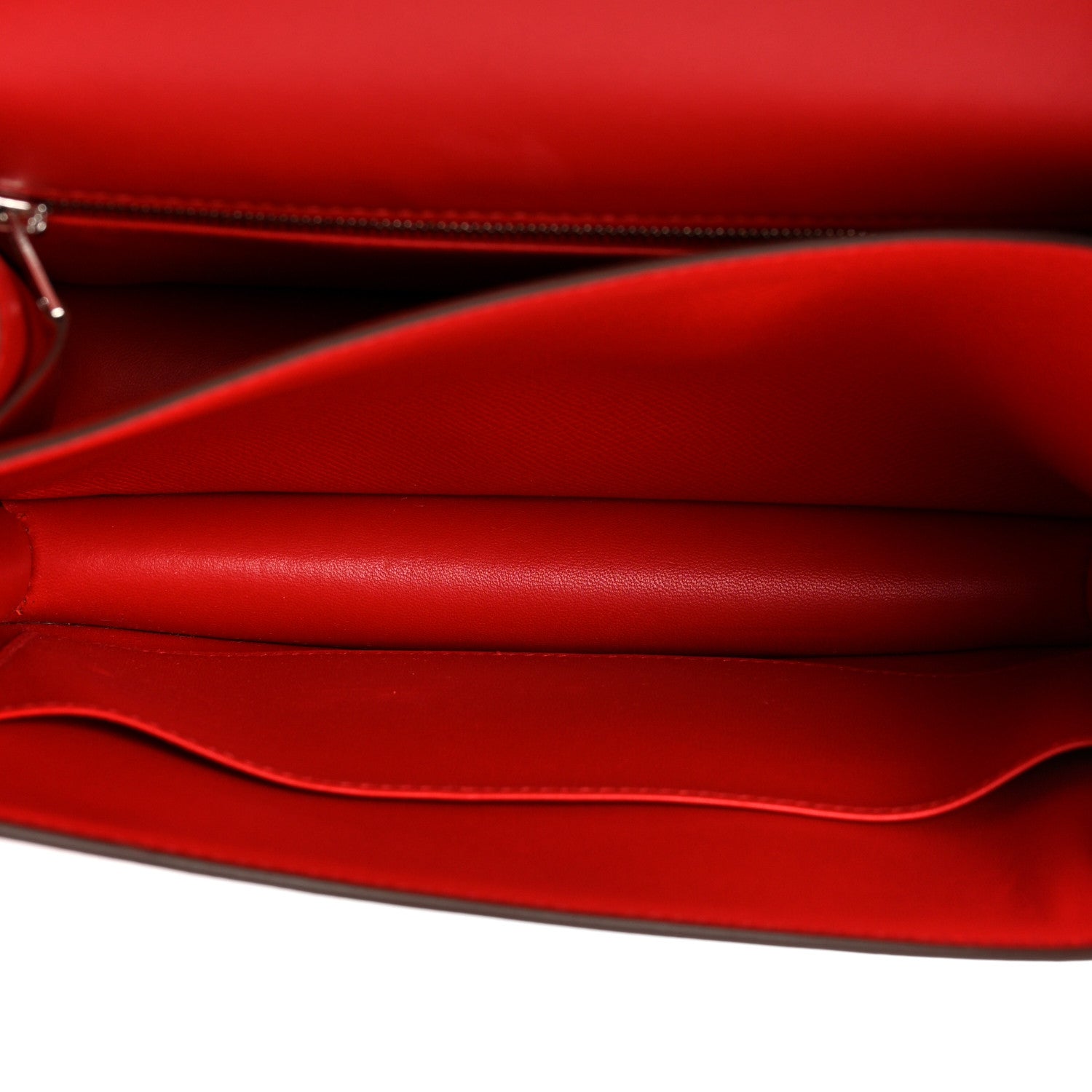 Hermes Epsom Enamel Constance 24 Rouge De Coeur Rubis 6 of 18