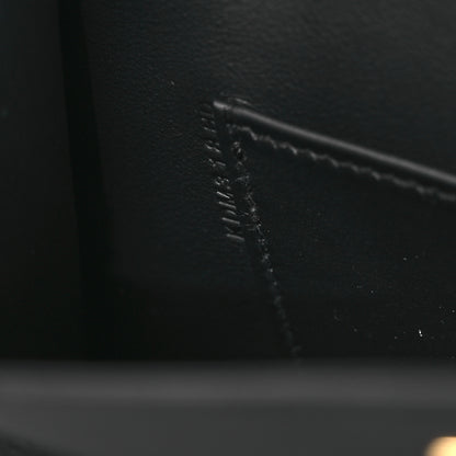 Hermes Swift Kelly Pochette Clutch Black 7 of 12