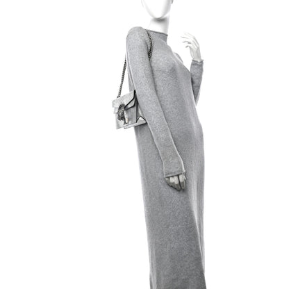 Gucci Lizard Crystal Small Dionysus Shoulder Bag Silver 2 of 13