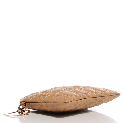 Christian Dior Coated Canvas Panarea Medium Flat Pouch Natural 12 of 16