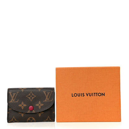 Louis Vuitton Monogram Rosalie Coin Purse Fuchsia 10 of 10