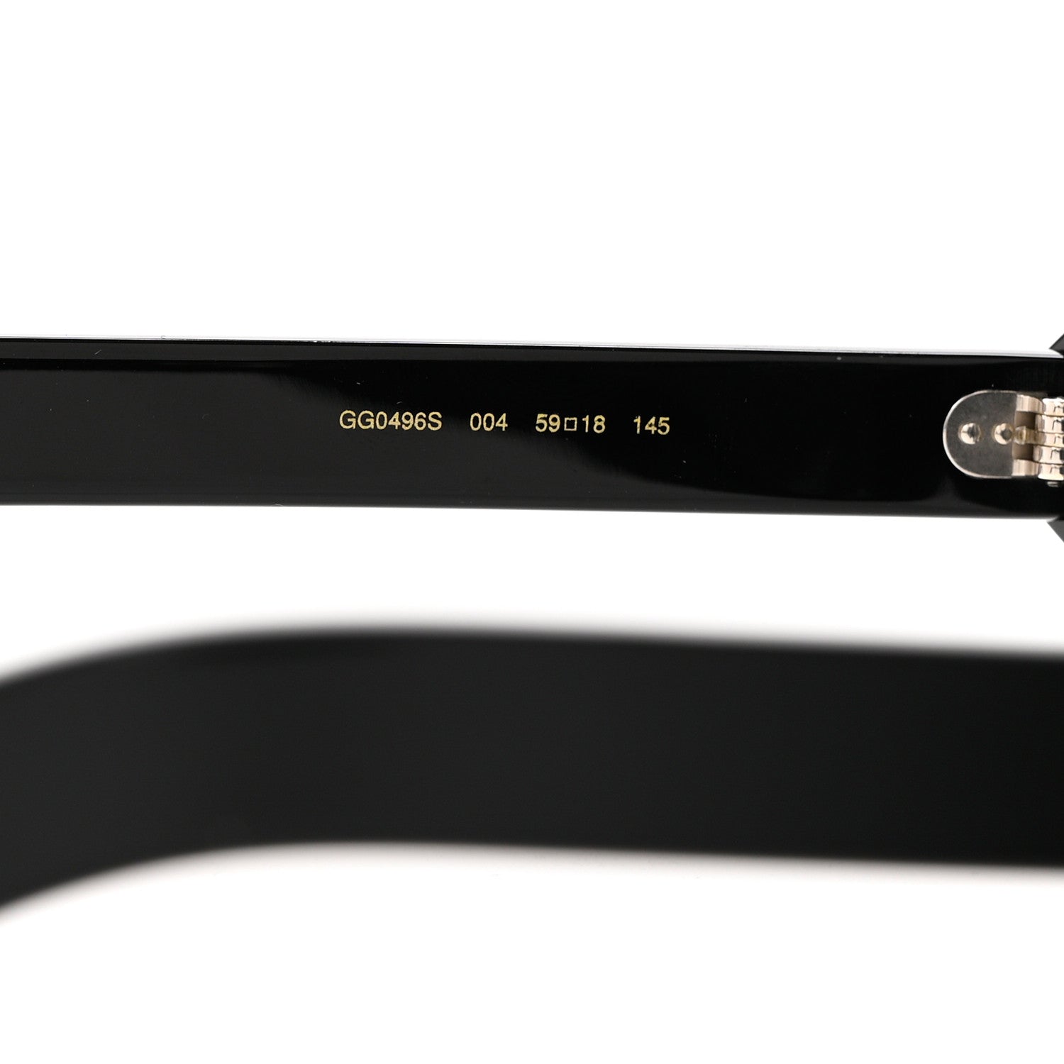 Gucci Acetate Geometric Crystal Sunglasses GG0496S Black 5 of 7