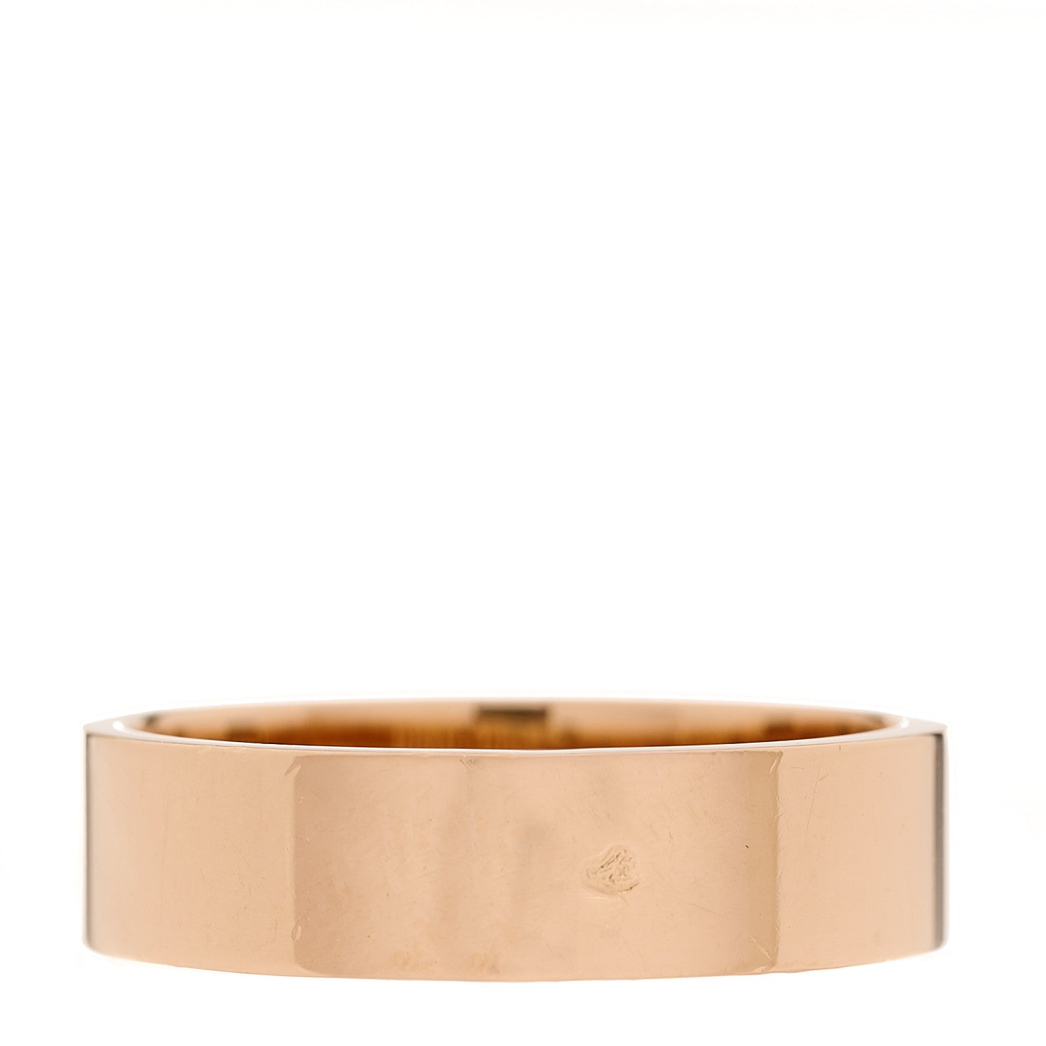 Hermes 18K Rose Gold PM Collier De Chien Ring 53 6.5 3 of 5