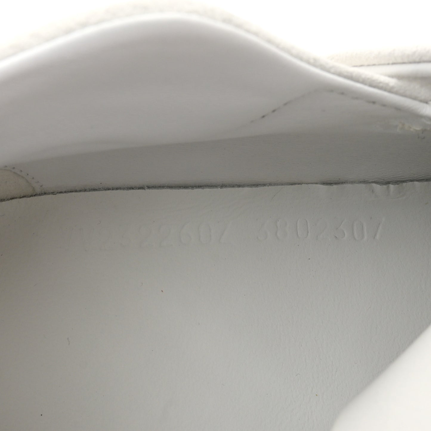 Suede Goatskin Mesh Fabric H Sneakers 38 White