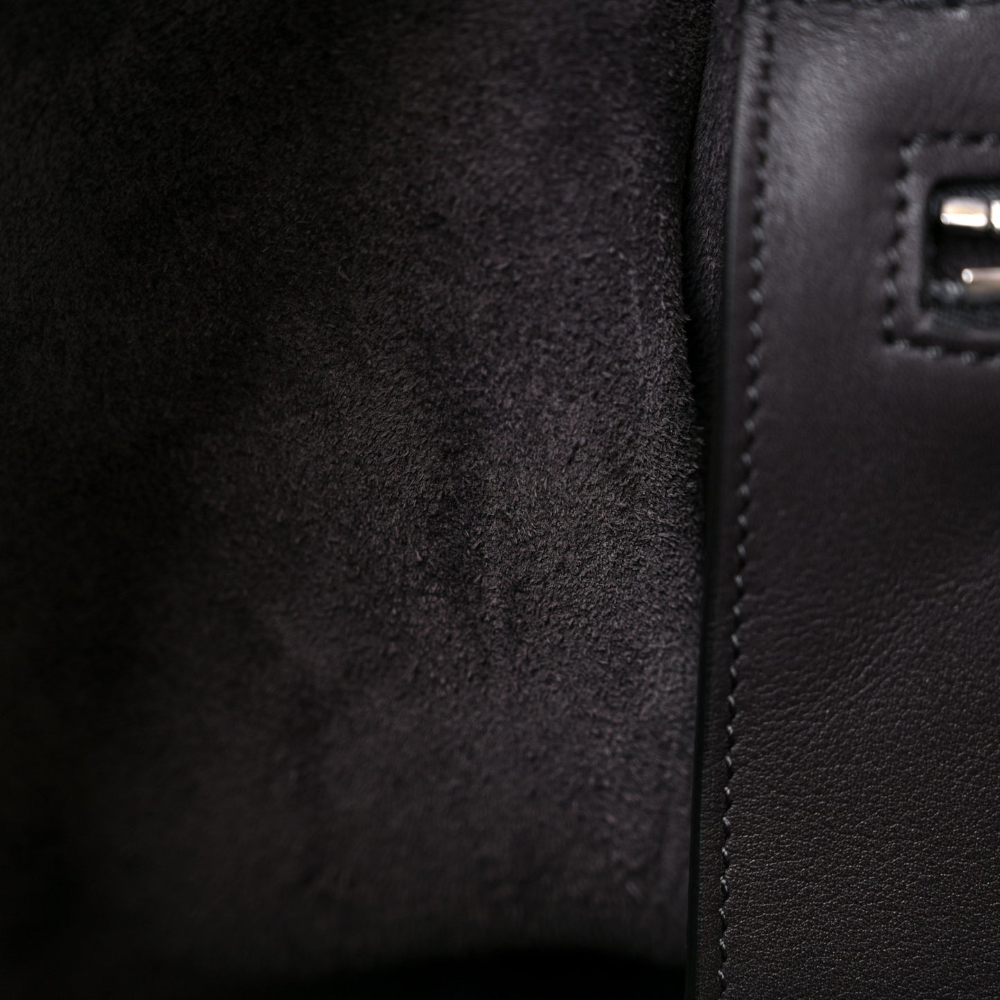 Smooth Calfskin Small Big Bag Dark Brown