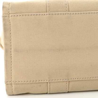 Marc Jacobs Cotton Canvas Medium The Traveler Tote Bag Beige 15 of 15