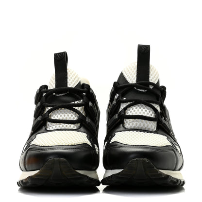 Louis Vuitton Calfskin Monogram Run Away Sneakers 35 Black 3 of 14