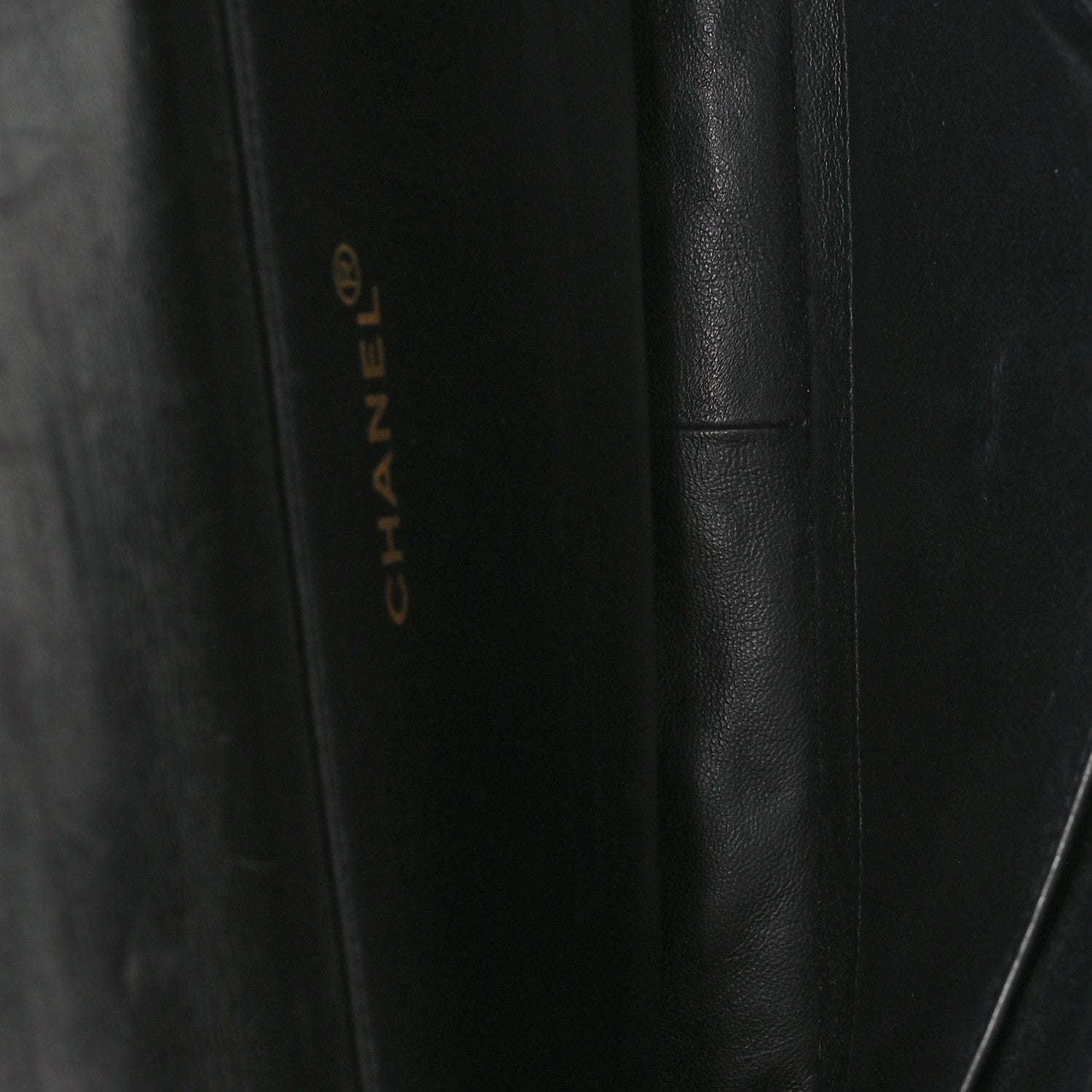 Chanel Patent Quilted Double Sided Shoulder Flap Bag Black 5 of 13