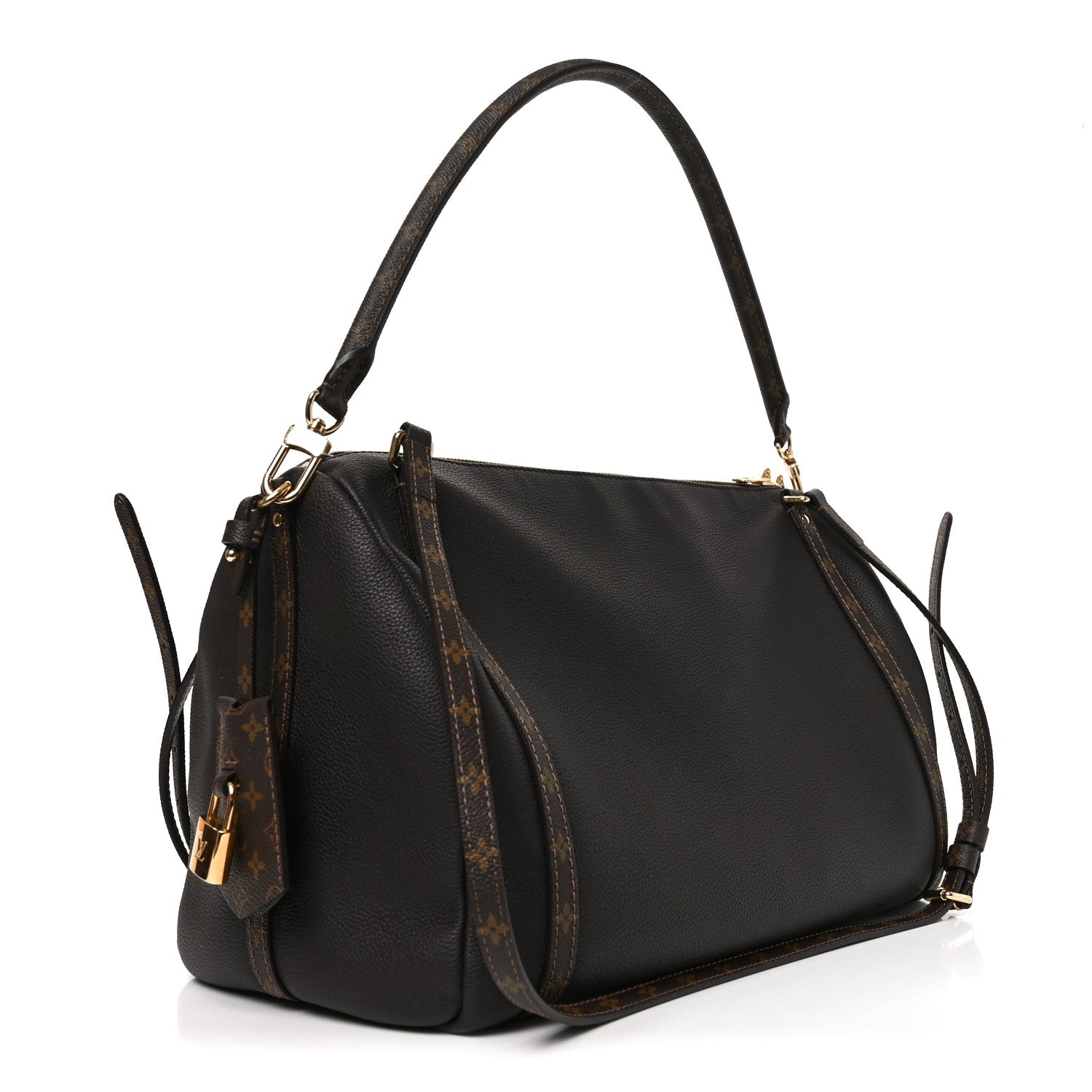 Louis Vuitton Calfskin Monogram Express MM Mahogany 3 of 9