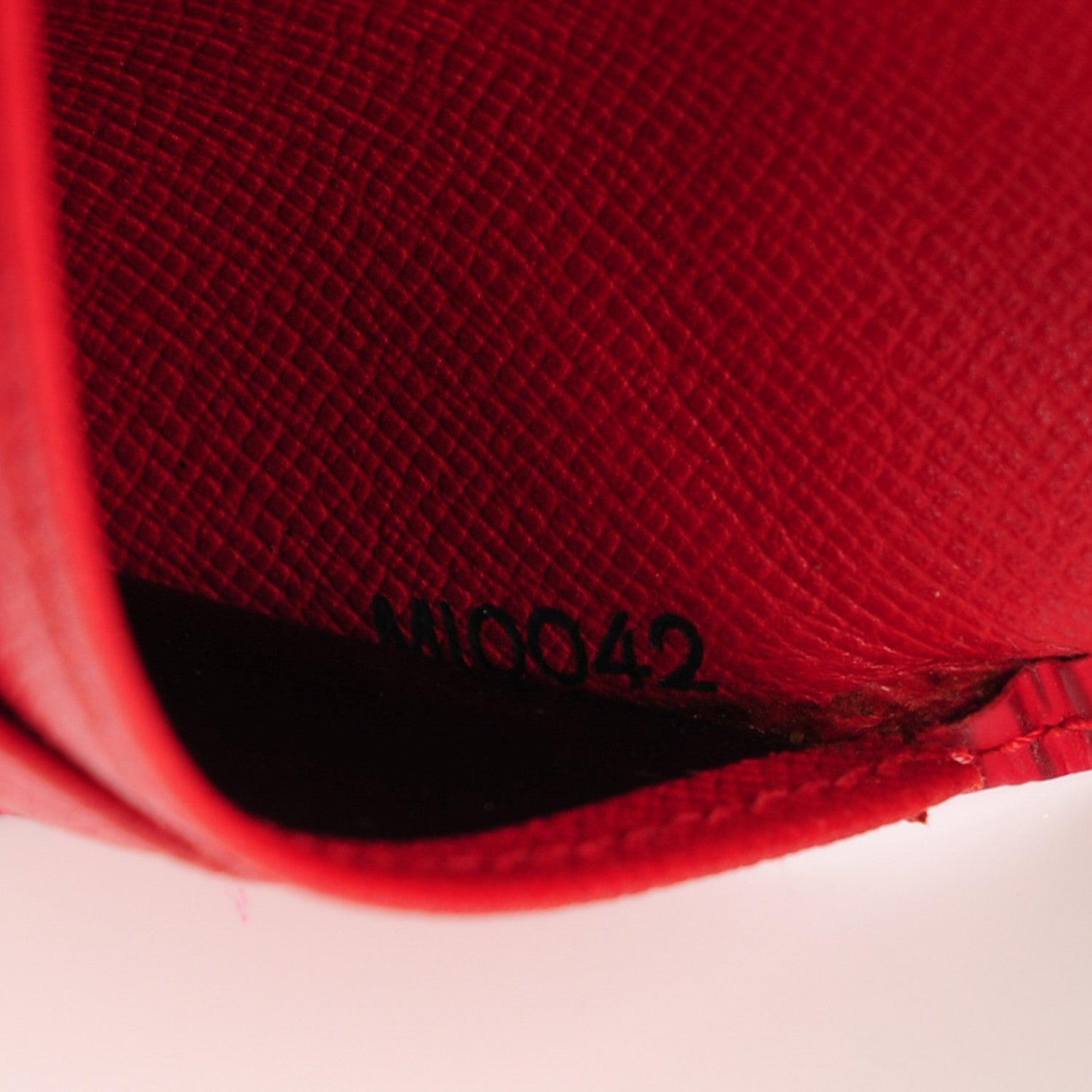 Louis Vuitton Epi Viennois Continental French Purse Wallet Rouge 7 of 7