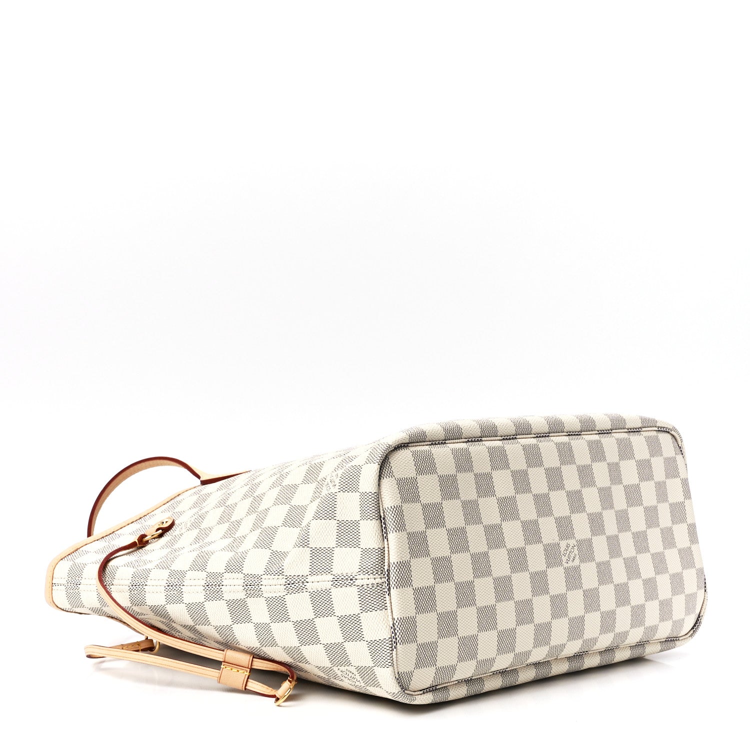 Louis Vuitton Damier Azur Neo Neverfull MM Rose Ballerine 4 of 10