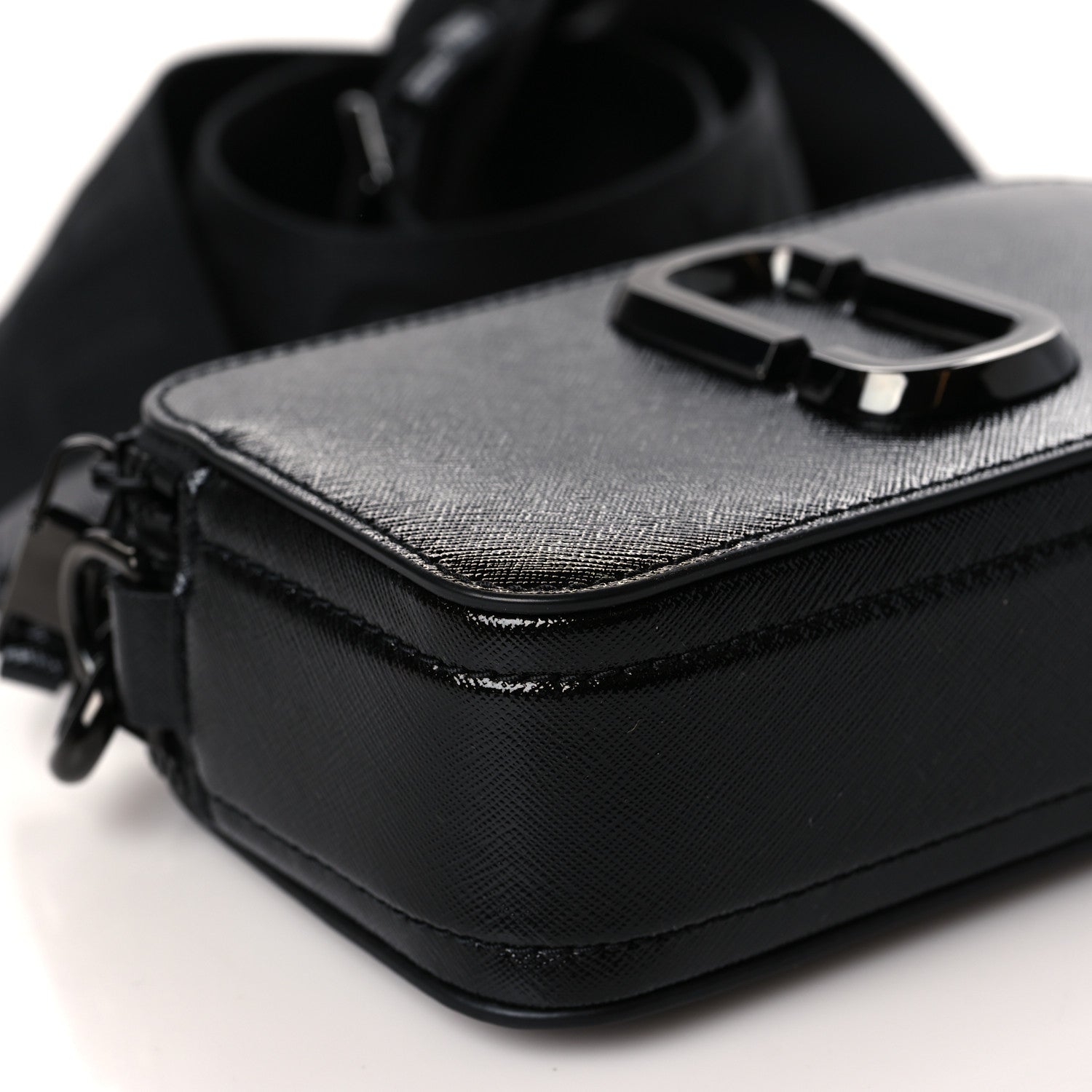 Marc Jacobs Saffiano Snapshot Camera Bag Black 9 of 10
