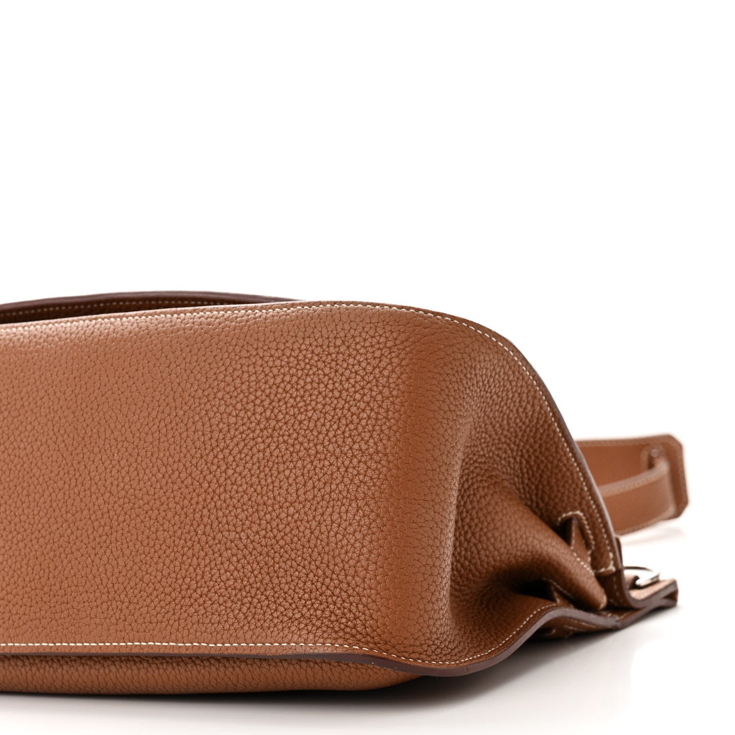 Hermes Taurillon Clemence Jypsiere 28 Gold 10 of 12
