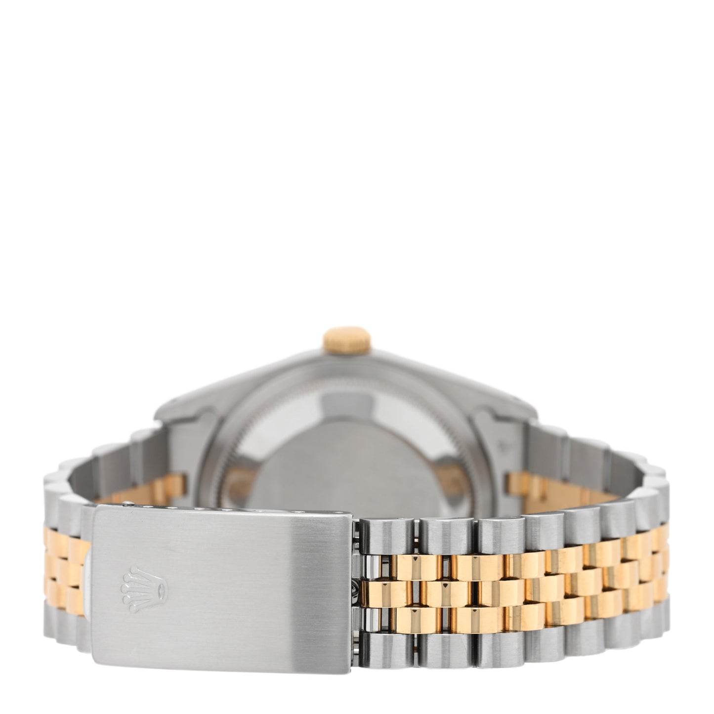 Stainless Steel 18K Yellow Gold Diamond 36mm Oyster Perpetual Datejust Watch Champagne 16233