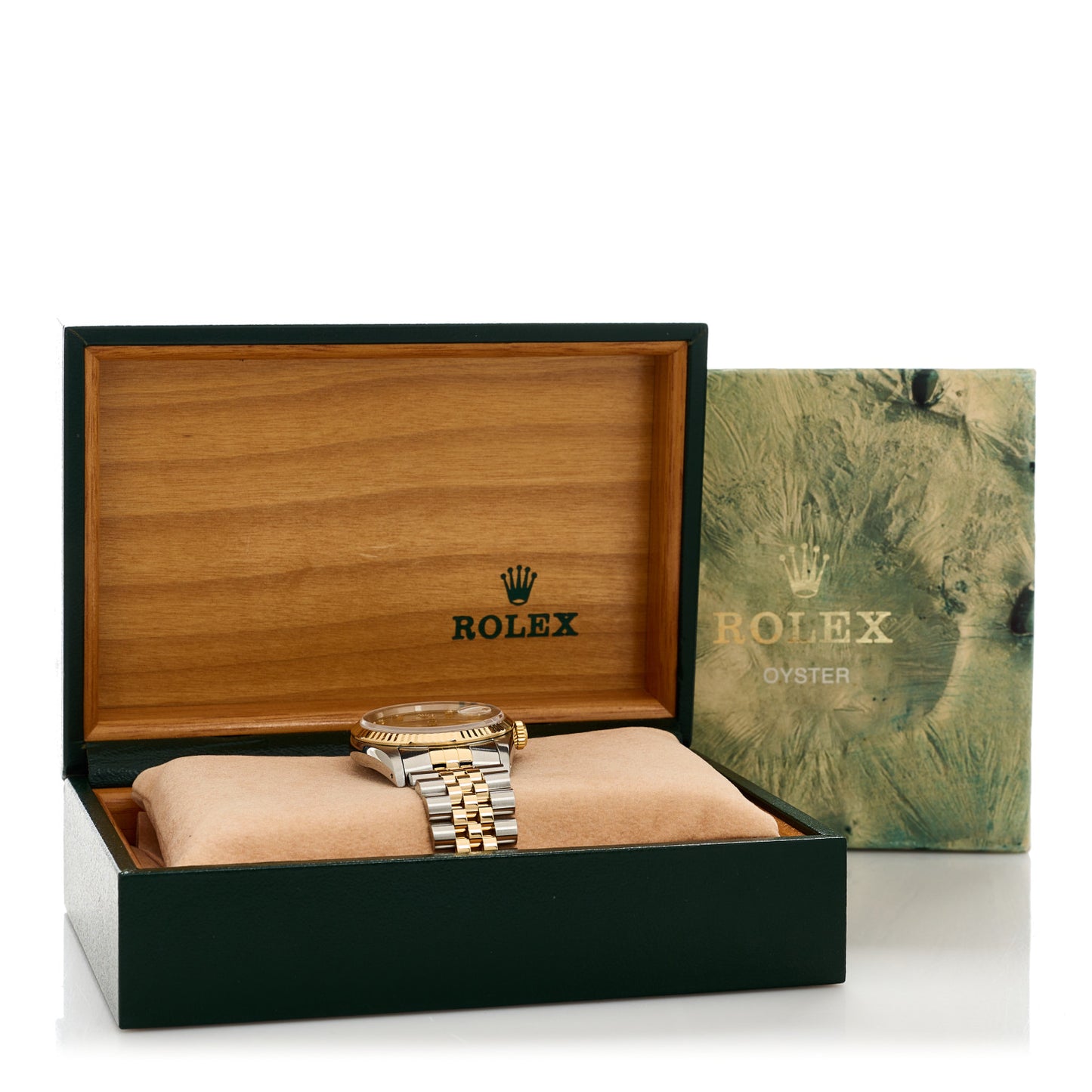 Stainless Steel 18K Yellow Gold Diamond 36mm Oyster Perpetual Datejust Watch Champagne 16233