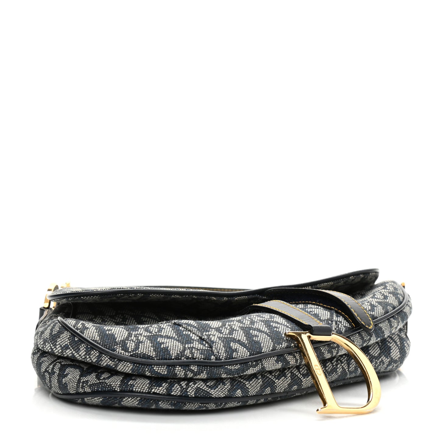 Monogram Saddle Bag Blue