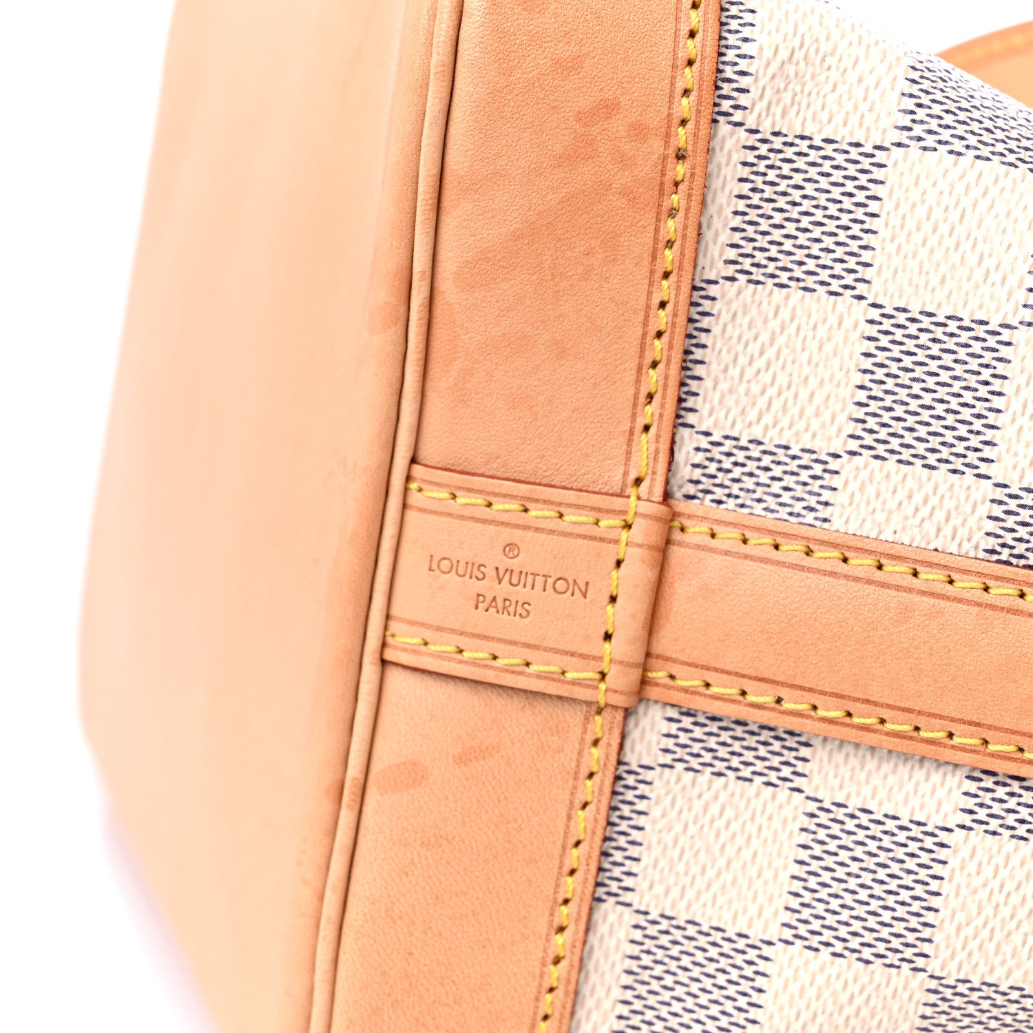 Louis Vuitton Damier Azur Noe BB 7 of 11
