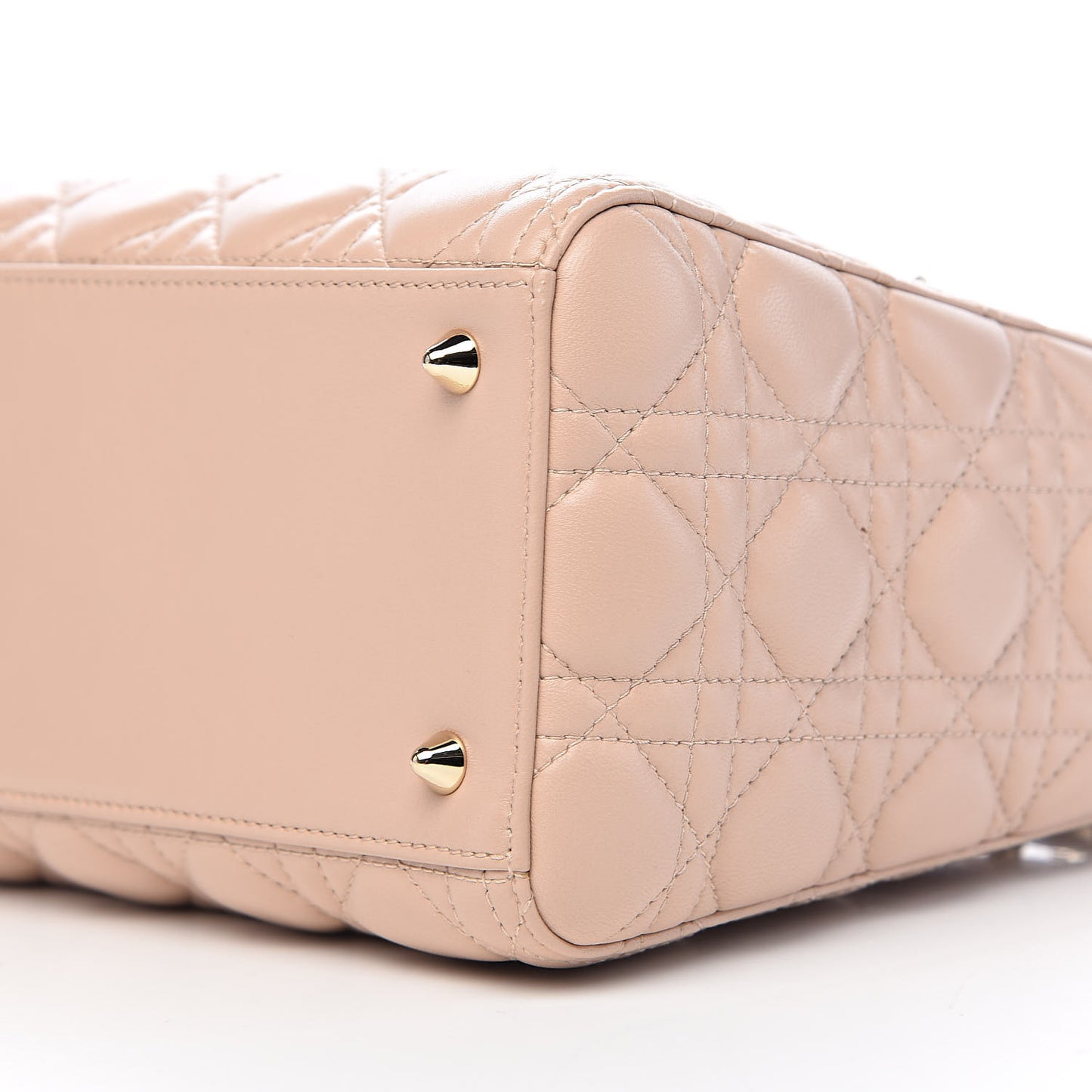 Lambskin Cannage Medium Lady Dior Light Pink