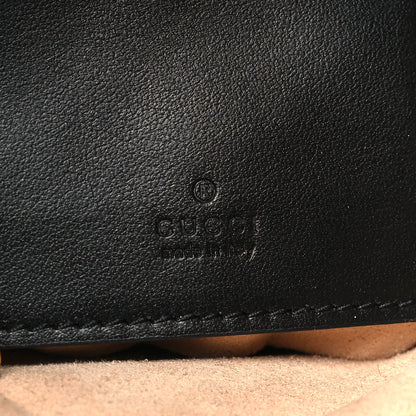 Gucci Calfskin Matelasse Mini GG Marmont 2.0 Bucket Bag Black 5 of 10
