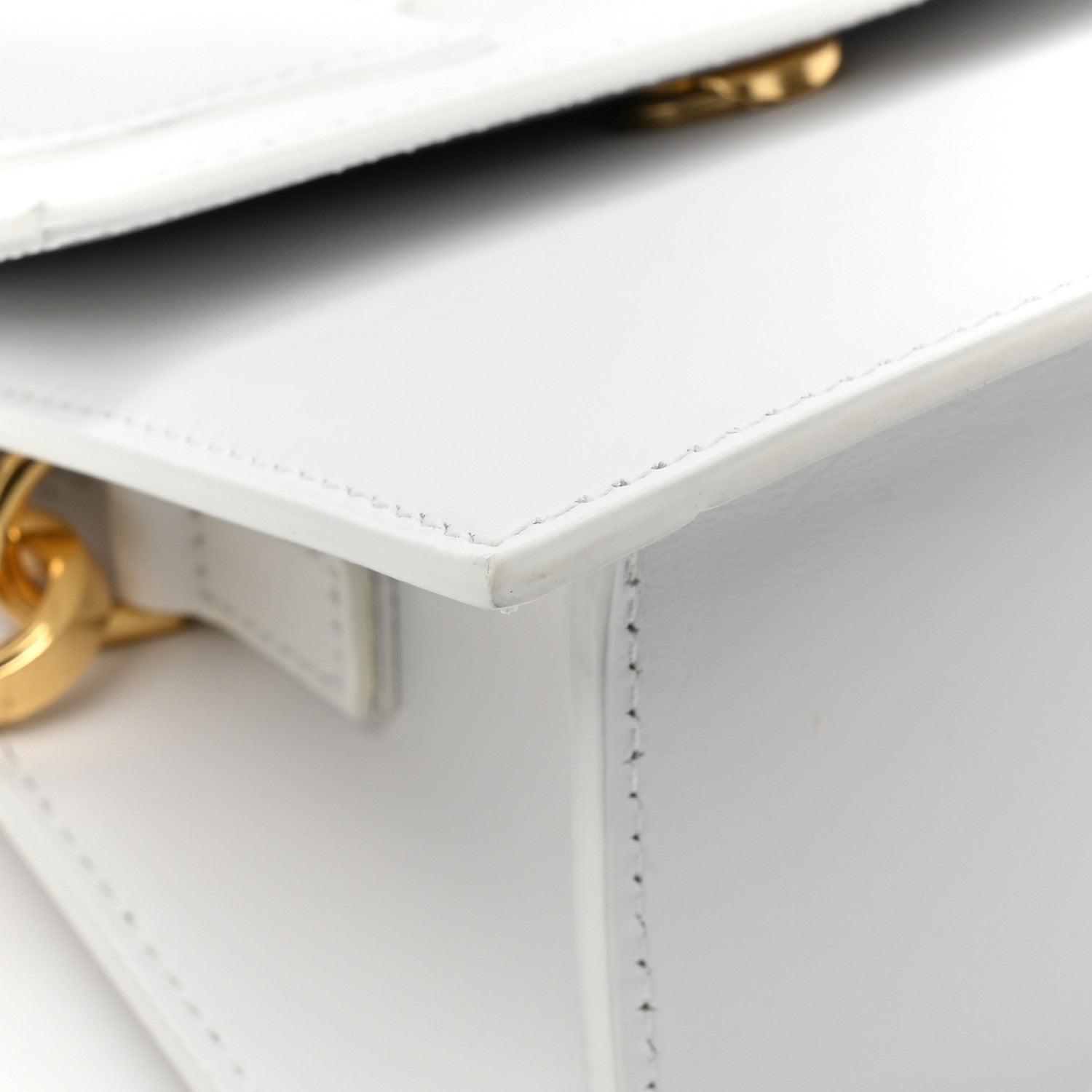 Jacquemus Smooth Calfskin Le Chiquito Moyen White 9 of 13