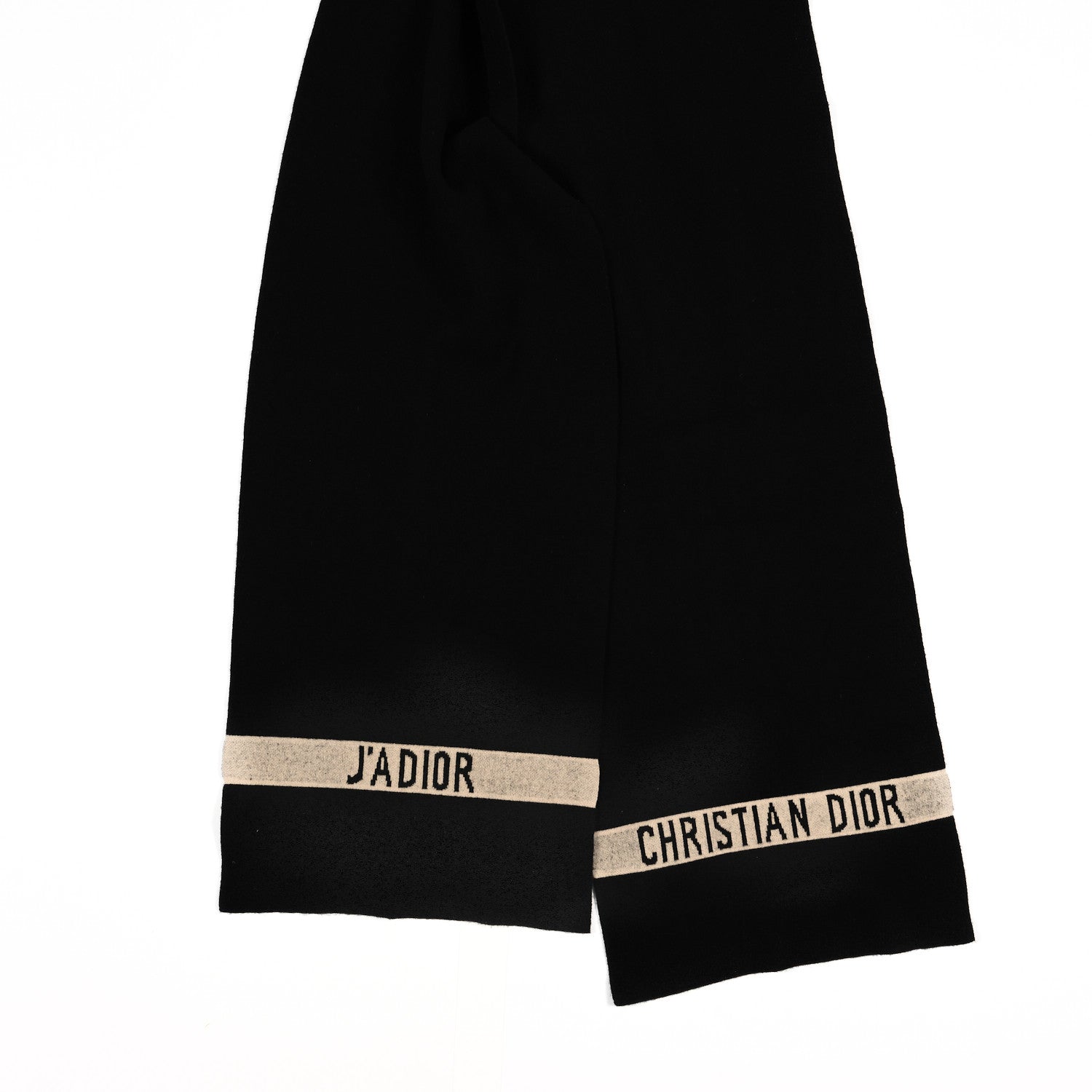 Christian Dior Cashmere J'Adior Scarf Black 2 of 4