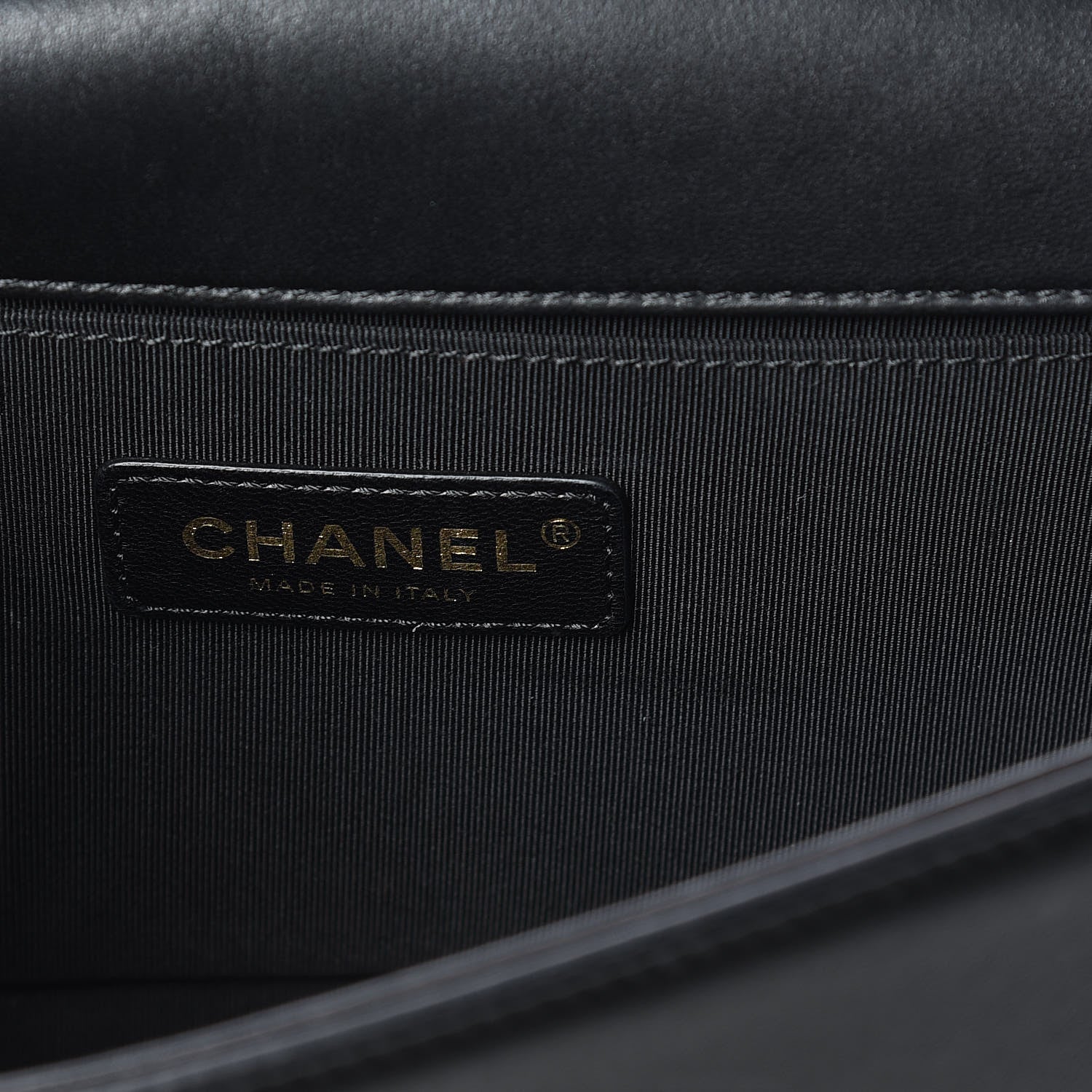Chanel Lambskin Quilted Medium Boy Flap Black 6 of 11