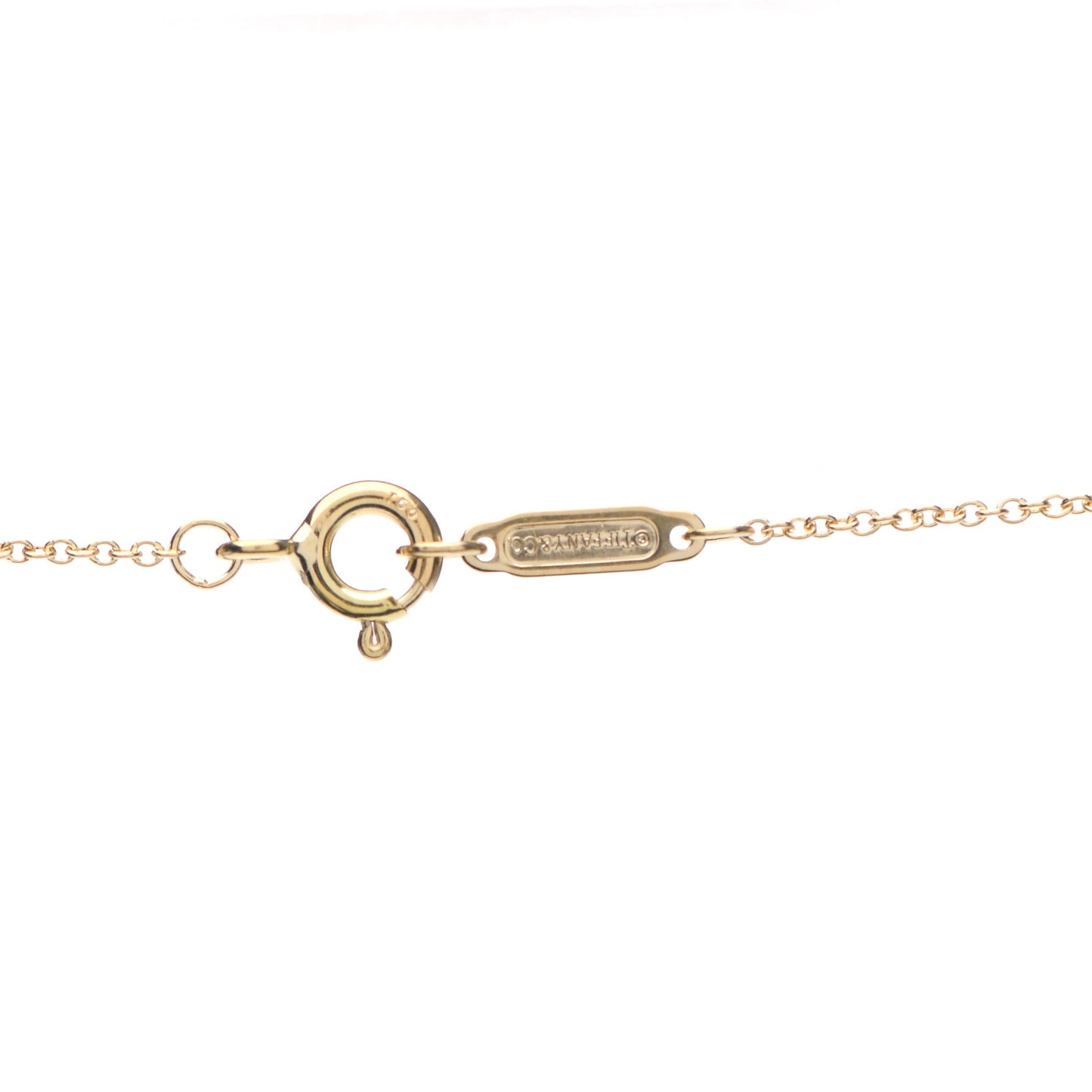 18K Yellow Gold Notes Round Pendant Necklace