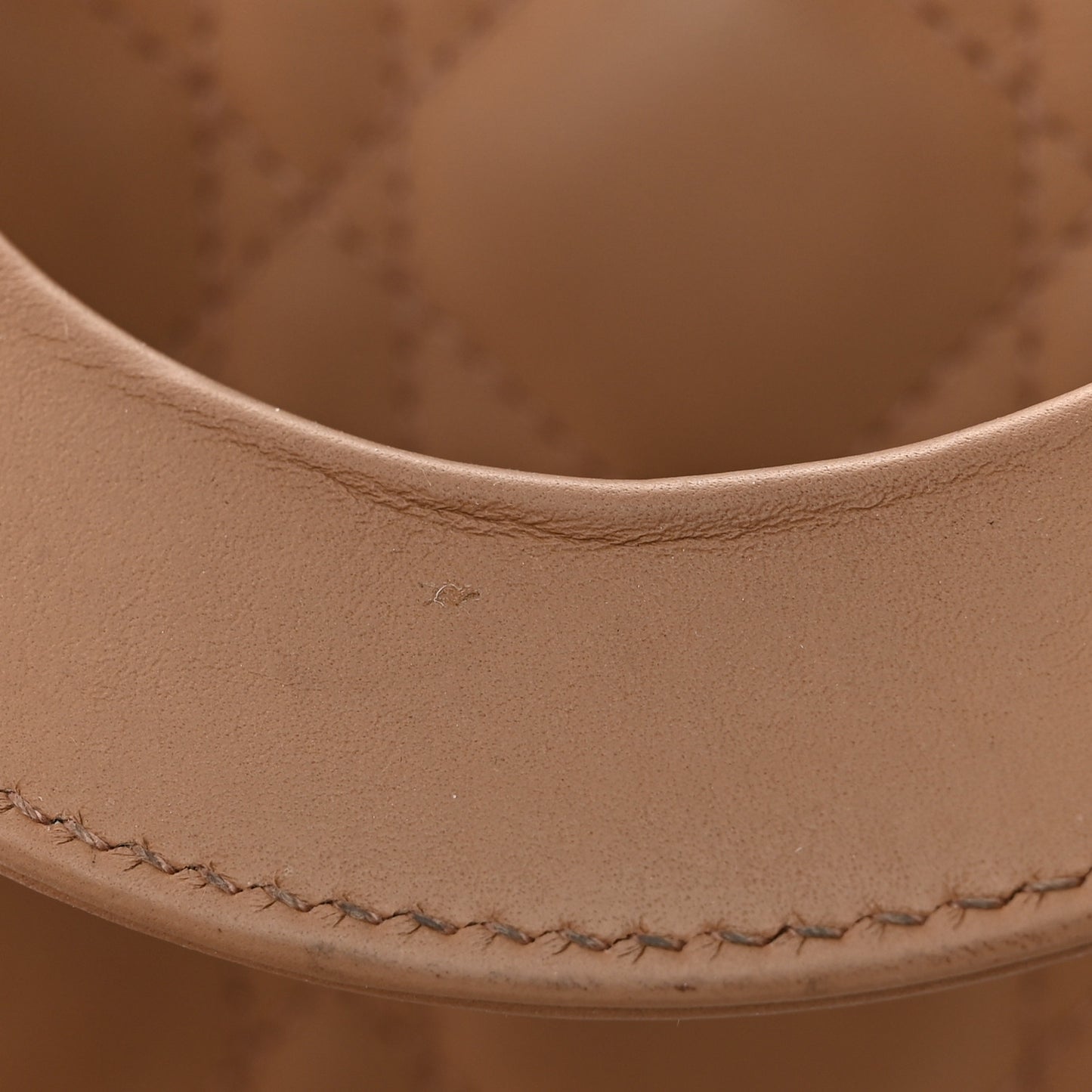 Ultra Matte Calfskin Cannage Small My ABCDior Lady Dior Beige