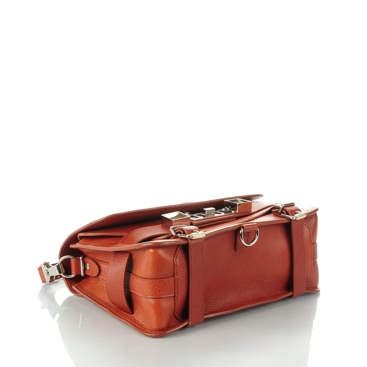 Proenza Schouler Calfskin PS11 Classic Shoulder Bag Saddle 4 of 8