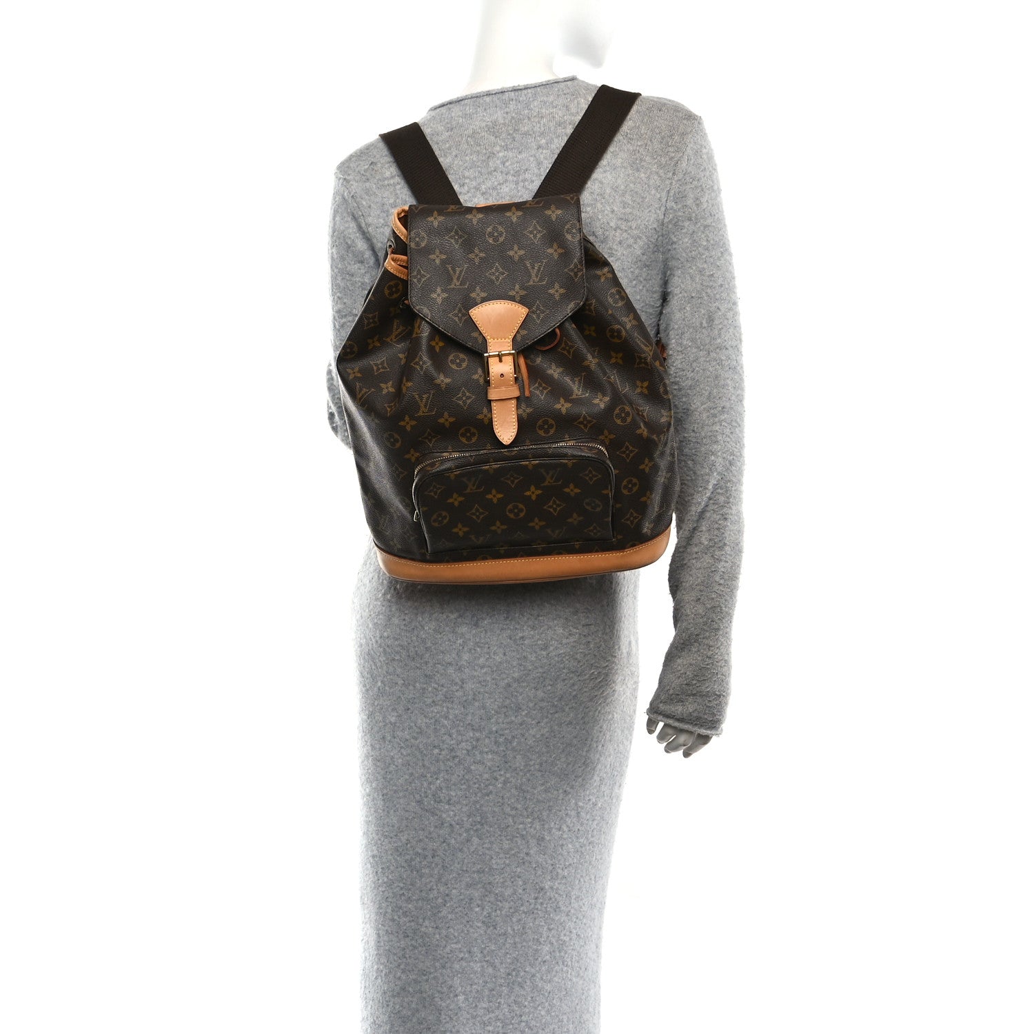 Louis Vuitton Monogram Montsouris GM Backpack 2 of 10