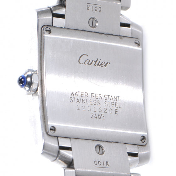 Cartier Stainless Steel 25mm Tank Francaise Quartz Watch 4 of 6