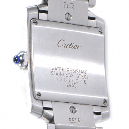 Cartier Stainless Steel 25mm Tank Francaise Quartz Watch 4 of 6