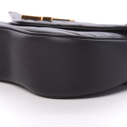 Louis Vuitton Calfskin New Wave Chain MM Black 8 of 11