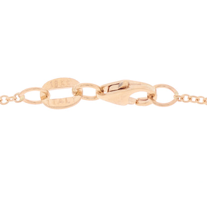 Anita Ko 18K Rose Gold Diamond Wing Necklace 3 of 3