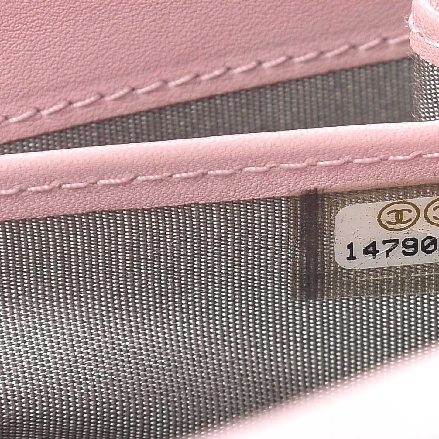 Caviar Timeless CC Large Gusset Flap Wallet Rose Pale