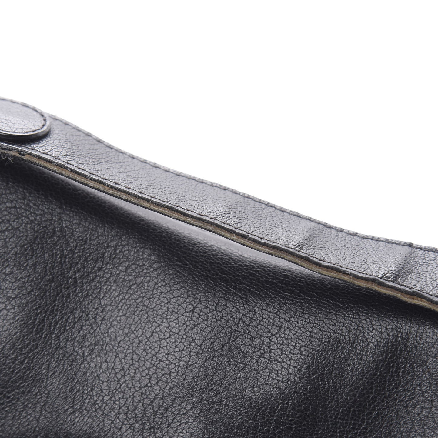 Calfskin Saddle Bag Black