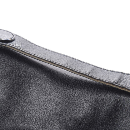 Christian Dior Calfskin Saddle Bag Black 15 of 16