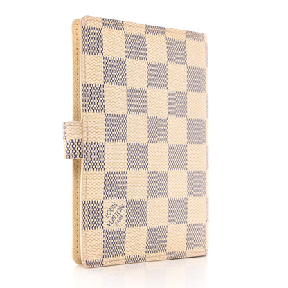 Louis Vuitton Damier Azur Small Ring Agenda Cover 3 of 8